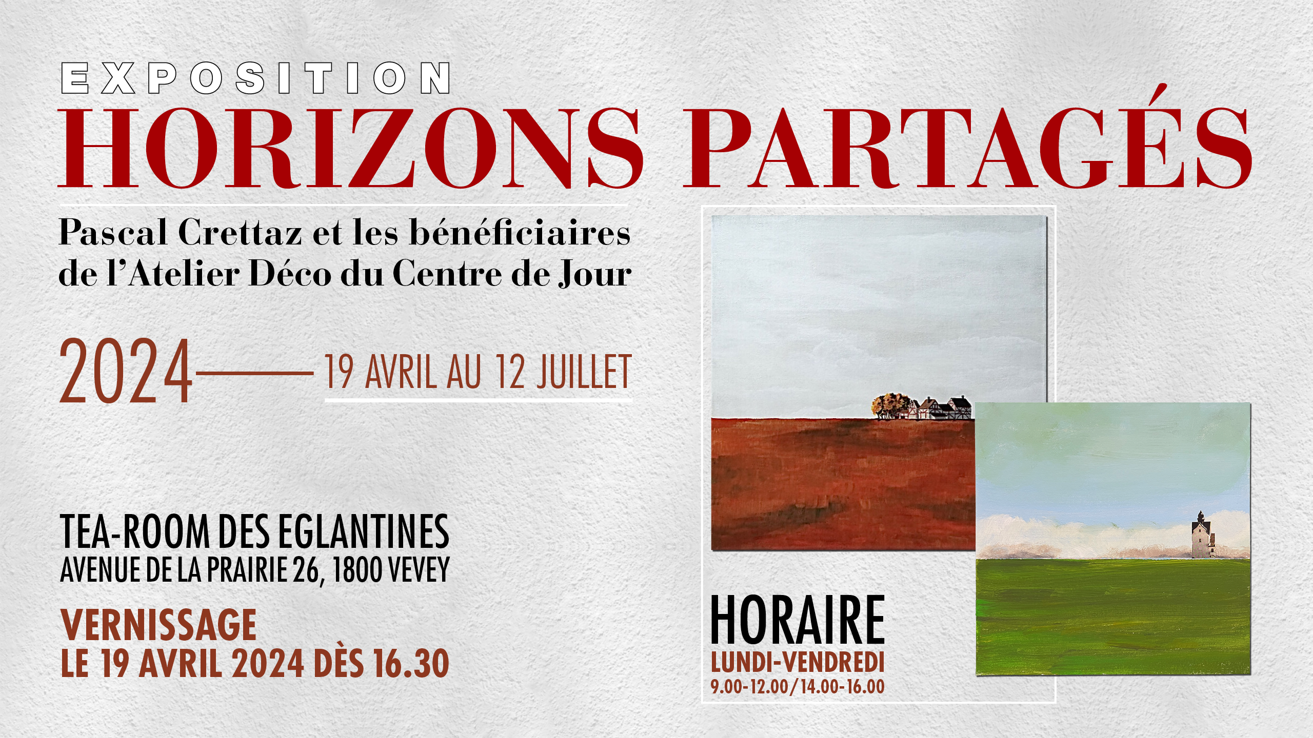 Fondation les Eglantines - Exposition HORIZONS PARTAGÉS