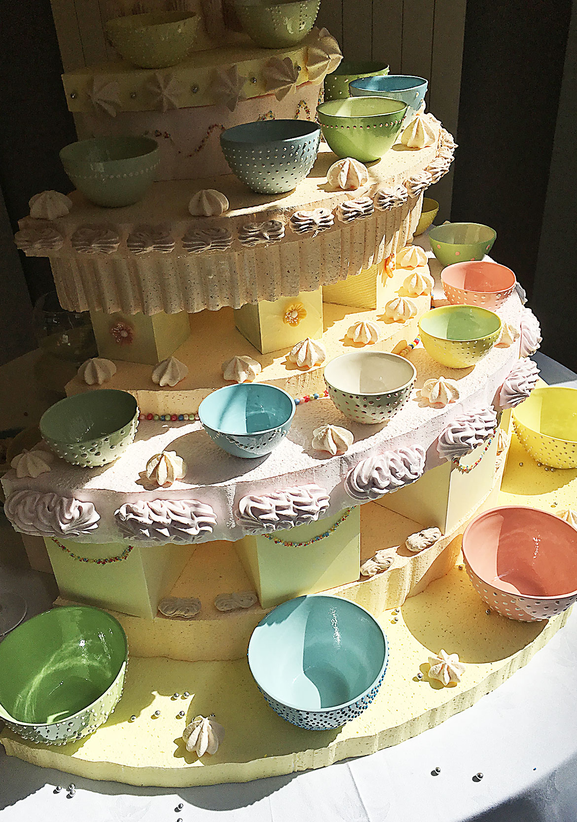 Fondation les Eglantines - Vitrine de l'Atelier Argile