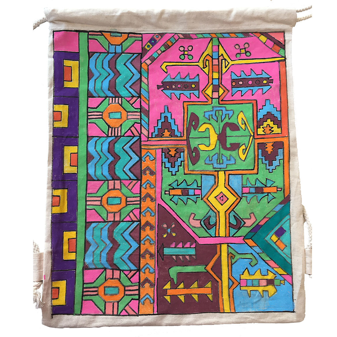 Fondation les Eglantines - Foulard en peinture sur soie